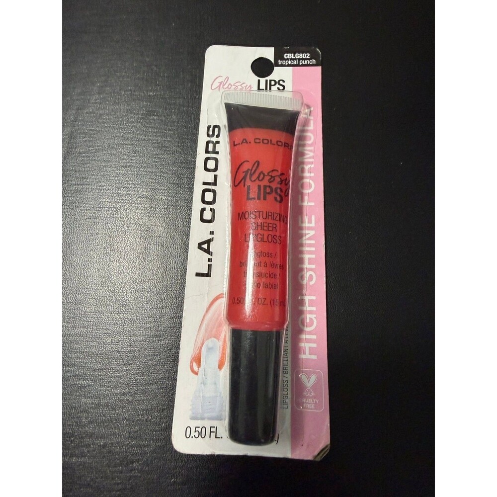 LA Colors Glossy Lips – CBLG802 Tropical Punch – High Shine Formula